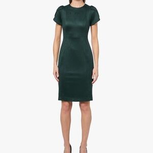 Calvin Klein Suede Green Dress Size 14W